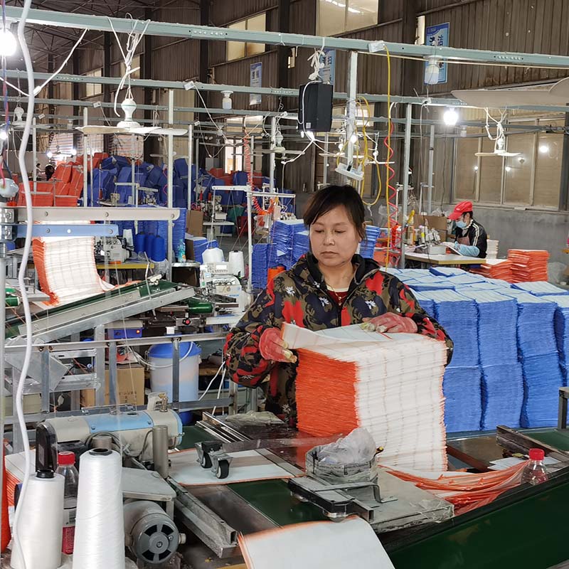 右江洗洁巾工厂展示